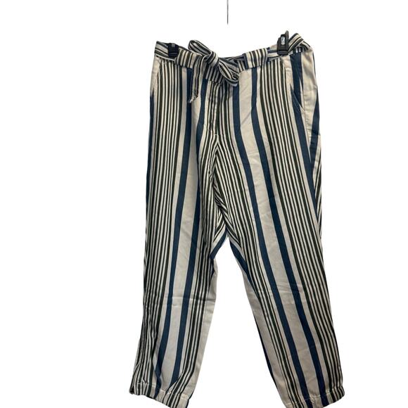 Loft Striped Joggers Size 10 - Picture 3 of 3